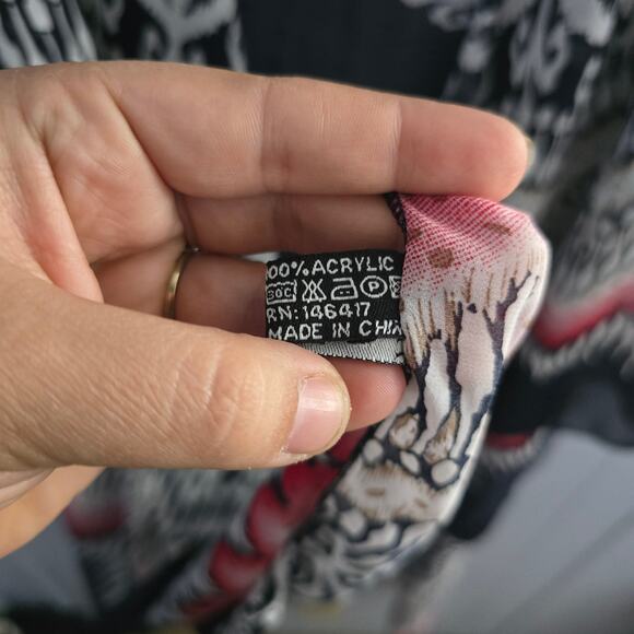 SAX Open Front Vest – Boho, Festival, Kimono Style, Southwestern Print - Picture 5 of 6